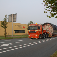 Afdeling tankbouw van Gouweleeuw metaal - aanvoer tank